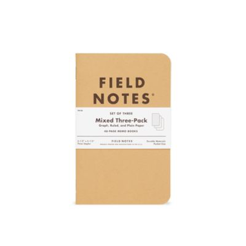 Field Notes Mixed 3 Pack
