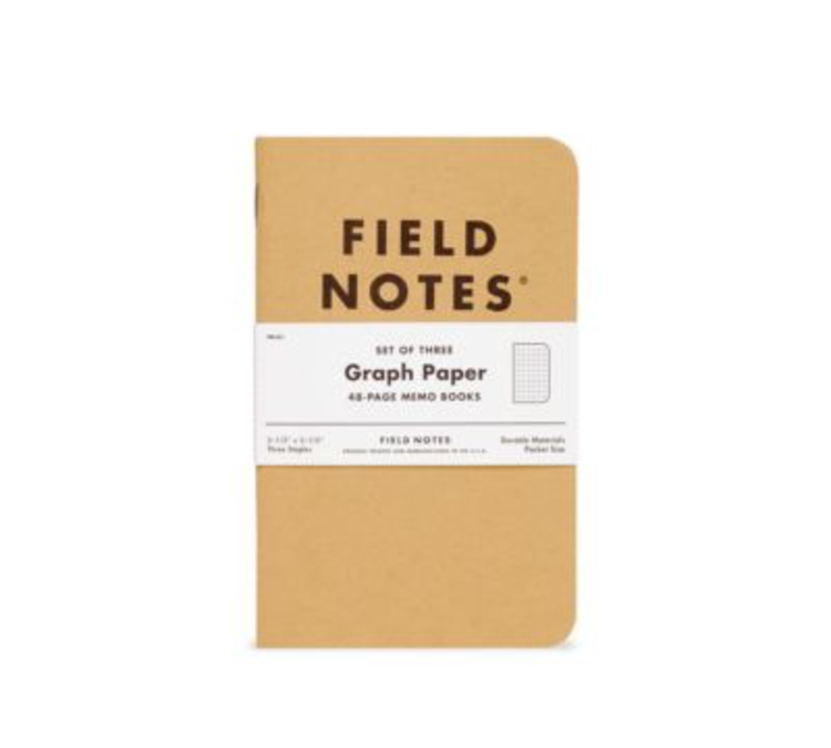 Field Notes Graph 3 Pack