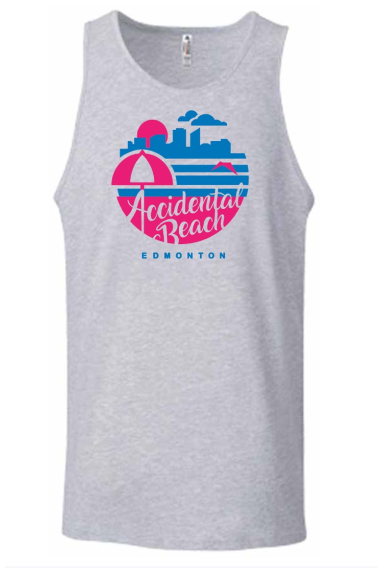 Vivid Print Accidental Beach Tank Men’s