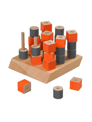 Wild & Wolf 3D Tic Tac Toe Wild Wood