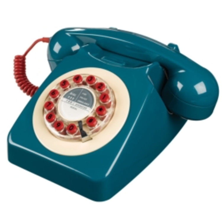 Wild & Wolf 746 Petrol Blue Phone