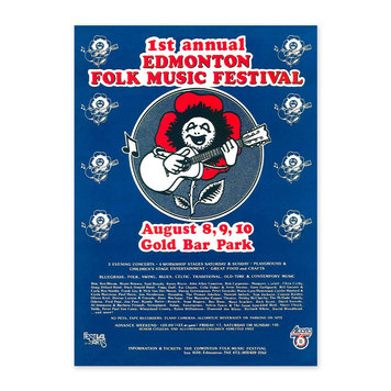 Edmonton Folk Music Festival Edmonton Folk Music Festival 1980 Poster
