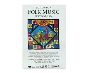 Edmonton Folk Music Festival 1994 Poster | Vivid Print
