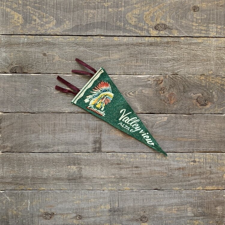 Vivid Vintage Vintage Valleyview  Pennant Green