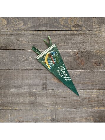 Vivid Vintage Vintage Banff Pennant Green