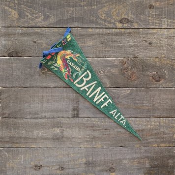 Vivid Vintage Vintage Banff  Pennant Green