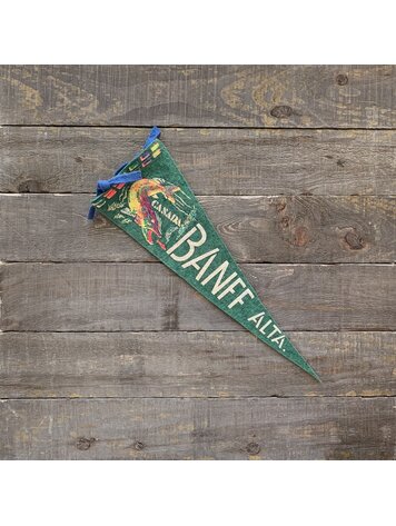 Vivid Vintage Vintage Banff  Pennant Green