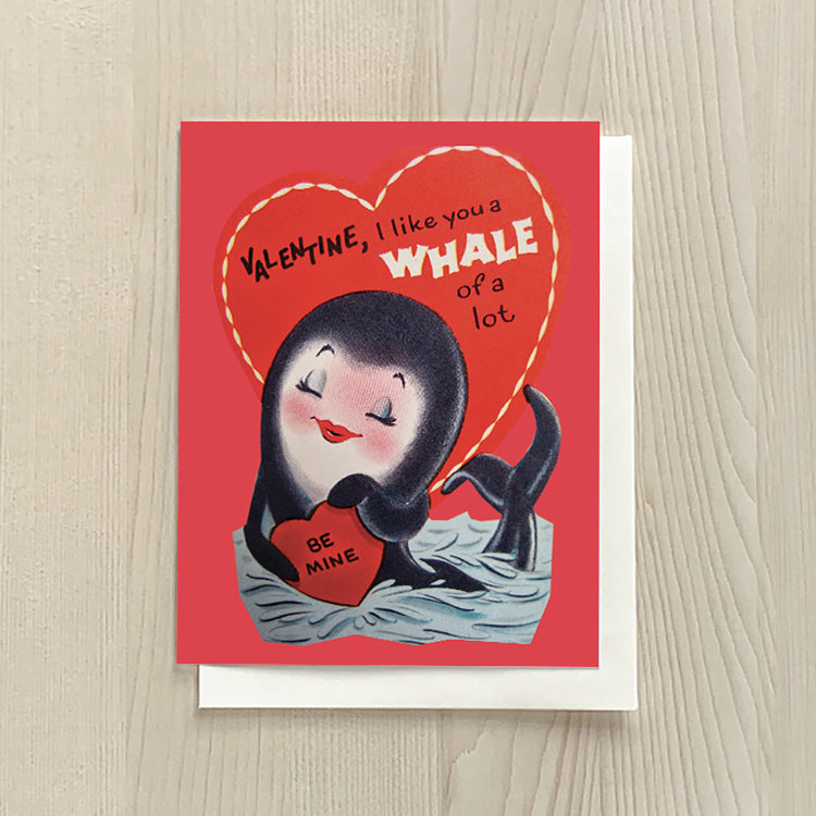 Vivid Print Whale Love