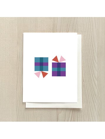 Vivid Print Simple Cadeau