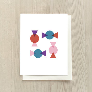 Vivid Print Simple Bon Bon