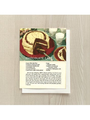 Vivid Print Chocolate Cake