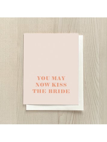 Vivid Print Kiss The Bride