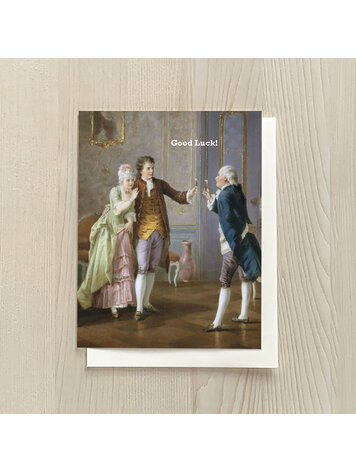 Vivid Print Good Luck