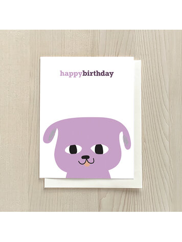 Vivid Print Birthday Dog