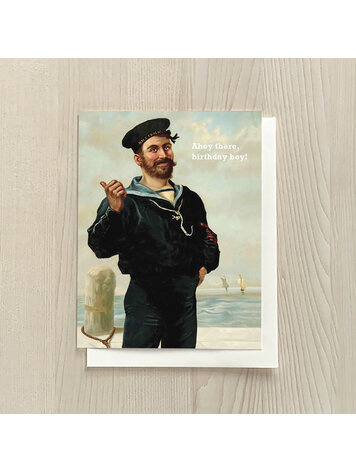 Vivid Print Ahoy There