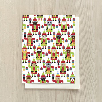 Vivid Print Multi-Elf