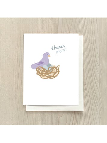 Vivid Print Thanks Mom