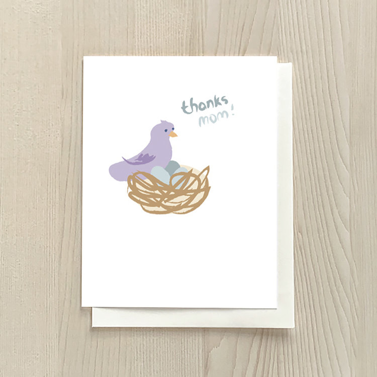 Vivid Print Thanks Mom