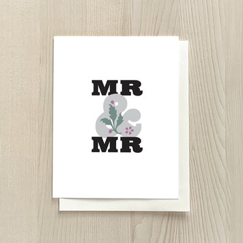 Vivid Print Mr & Mr