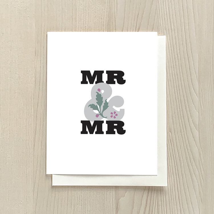 Vivid Print Mr & Mr