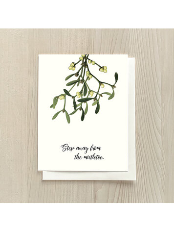 Vivid Print Mistletoe
