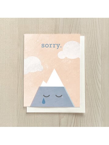 Vivid Print Mount Sorry