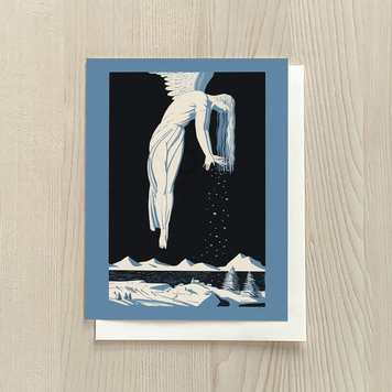 Vivid Print Snowfall