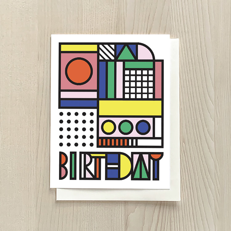 Vivid Print Deco  Birthday