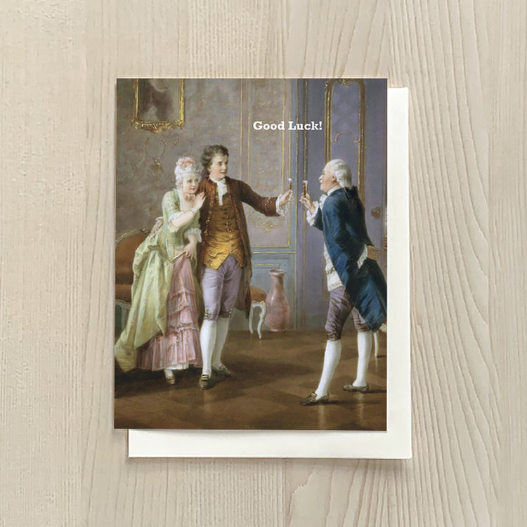 Vivid Print Good Luck