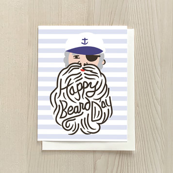 Vivid Print Happy Beard Day Vivid Print Happy Beard Day