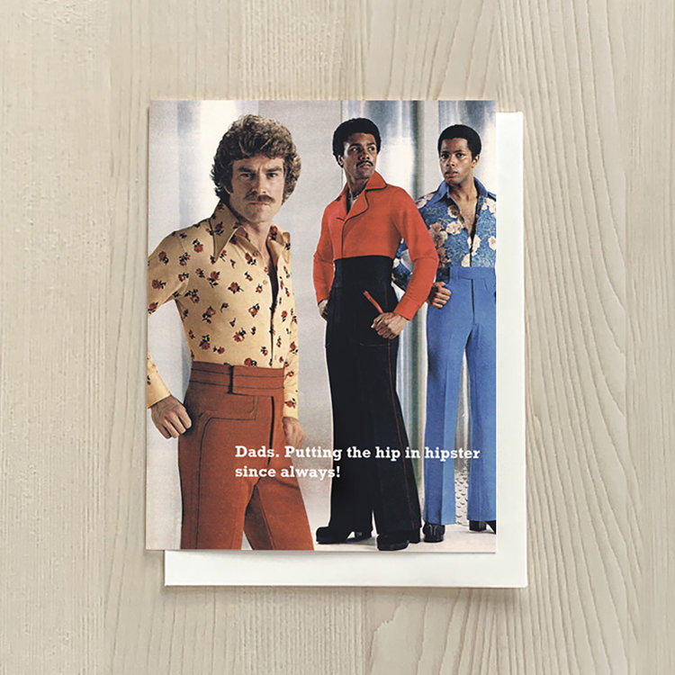 Vivid Print Hipster Dad