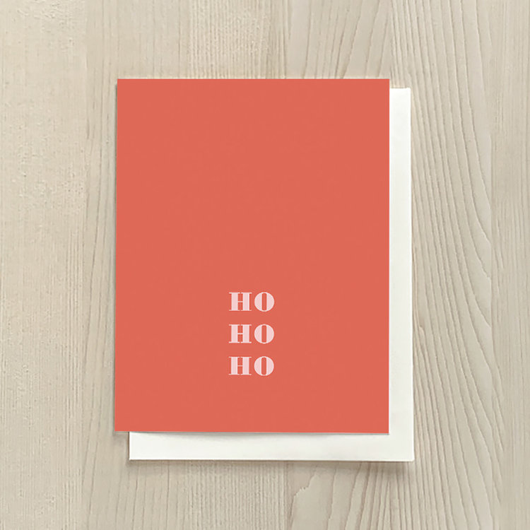 Vivid Print Ho Ho Ho