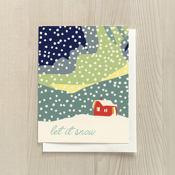 Vivid Print Let It Snow Vivid Print Let It Snow