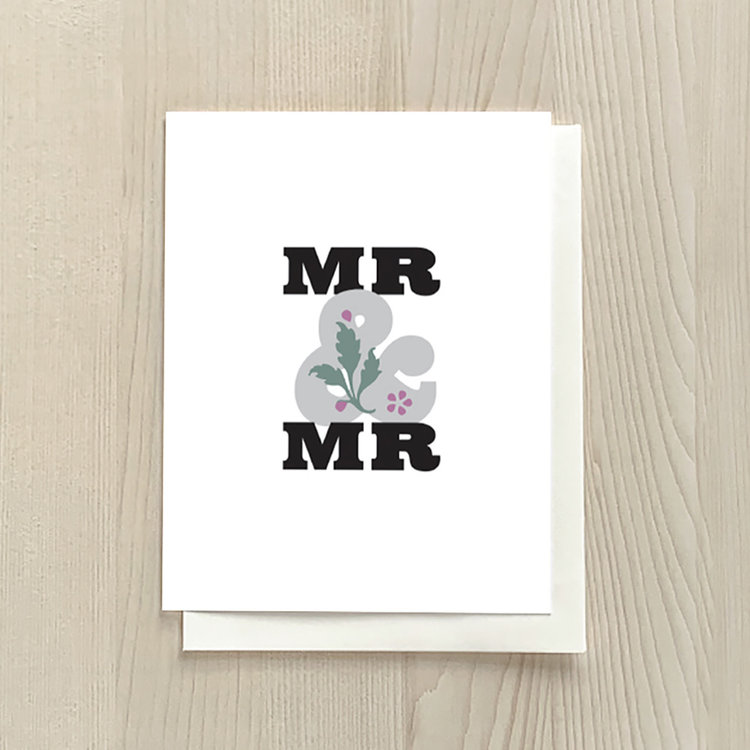 Vivid Print Mr & Mr