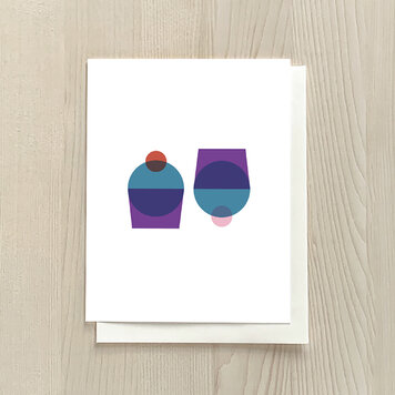 Vivid Print Simple Petit Gâteau