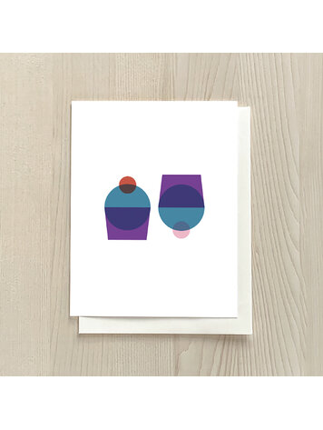 Vivid Print Simple Petit Gâteau