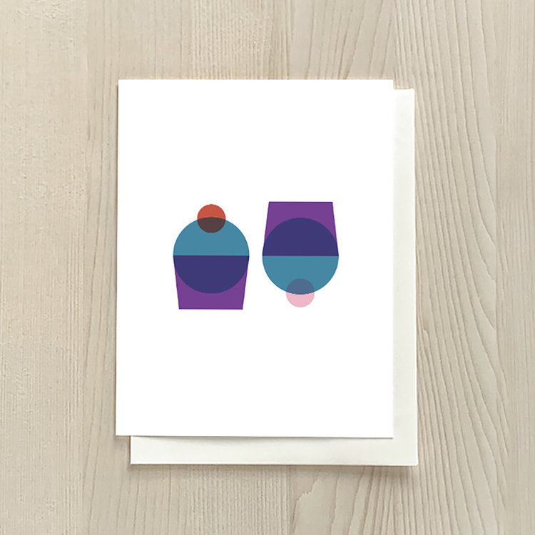 Vivid Print Simple Petit Gâteau