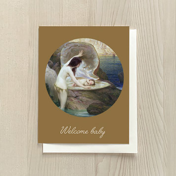Vivid Print Welcome Baby