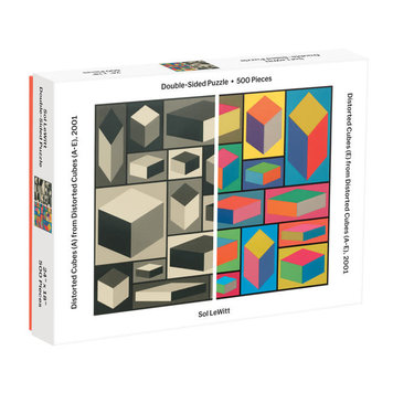 Galison Mudpuppy MoMA Sol Lewitt 500 Piece 2-Sided Puzzle