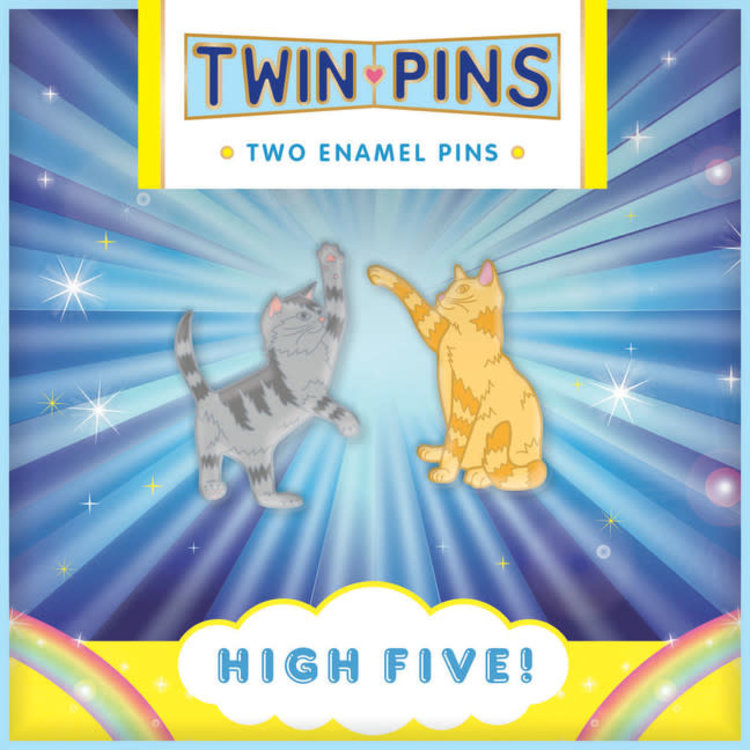 Chronicle Books High Five Twin Pins