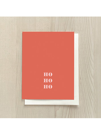 Vivid Print Ho Ho Ho Box of Six Cards