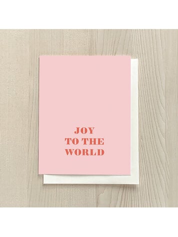 Vivid Print Joy To The World Box of Six Cards