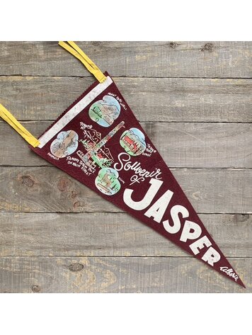 Vivid Vintage Vintage Jasper Pennant Burgundy