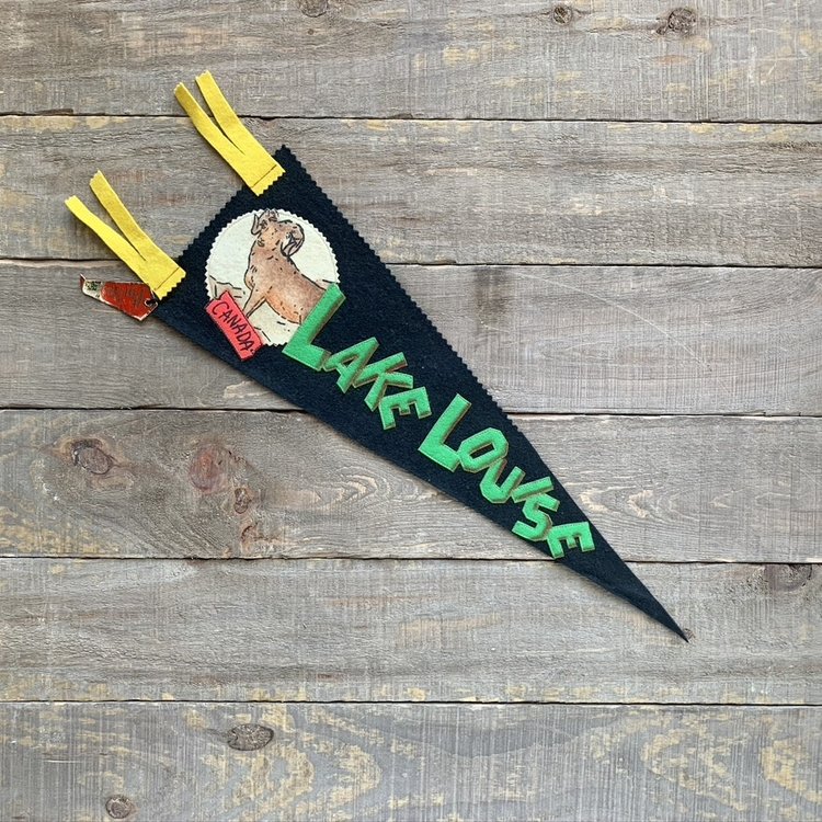 Vivid Vintage Vintage Lake Louise Pennant Black