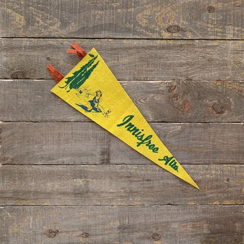 Vivid Vintage Vintage Innisfree Pennant Yellow