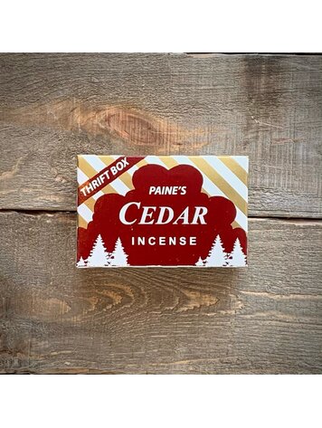 Paine's Red Cedar Cone Incense 50