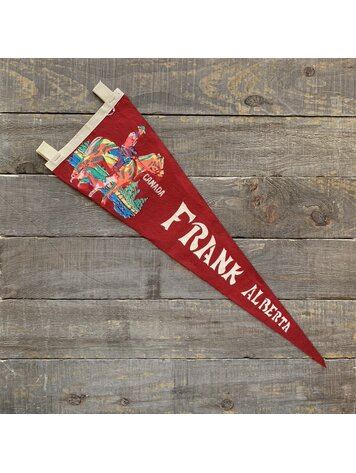 Vivid Vintage Vintage Frank Pennant Red