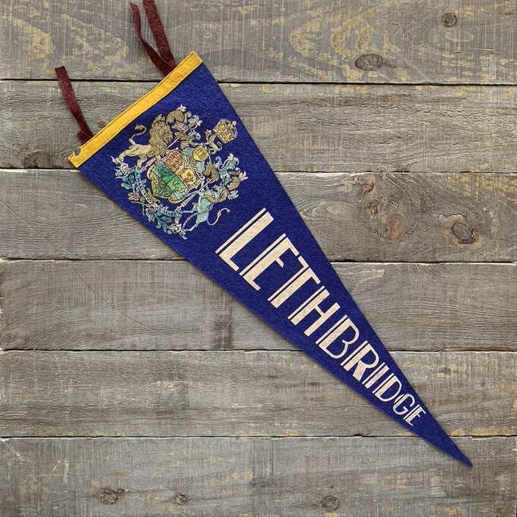 Vivid Vintage Vintage Lethbridge Pennant Blue