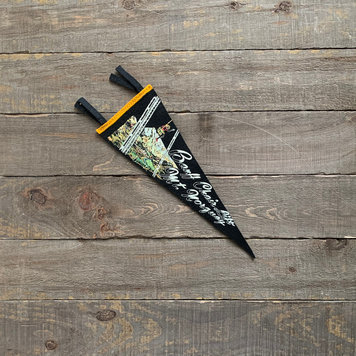 Vivid Vintage Vintage Banff Chair Lift Pennant Black