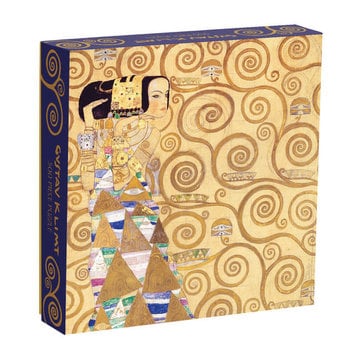 Galison Mudpuppy Klimt Expectation 500 Piece Puzzle